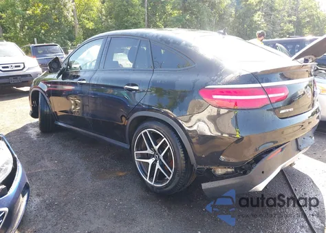 2017 Mercedes-Benz Gle Coupe 43 Amg z USA, uszkodzony, nr VIN 4JGED6EB2HA084962